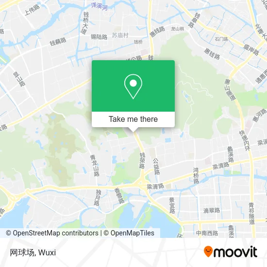 网球场 map