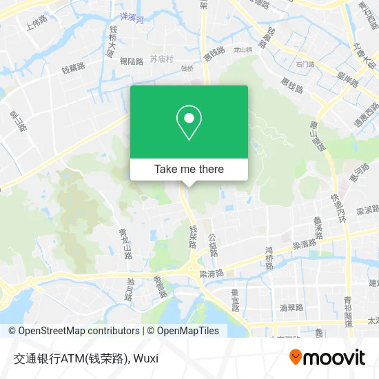 交通银行ATM(钱荣路) map