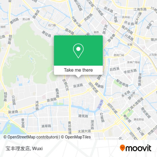 宝丰理发店 map