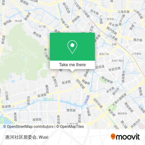 惠河社区居委会 map