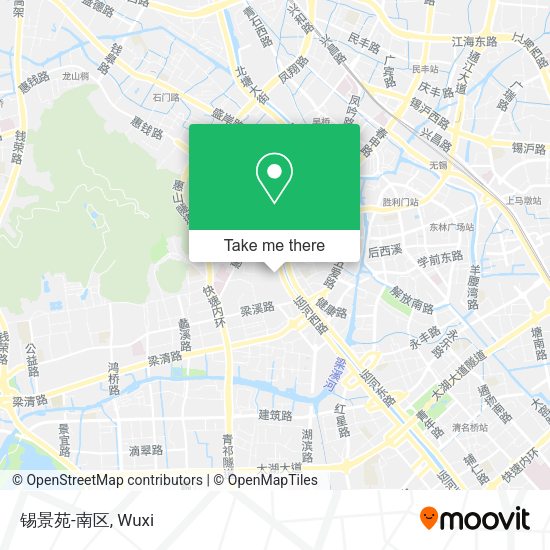 锡景苑-南区 map