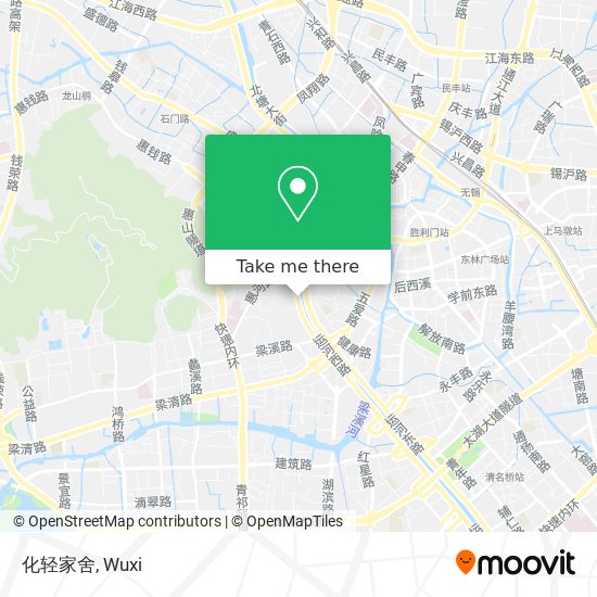 化轻家舍 map