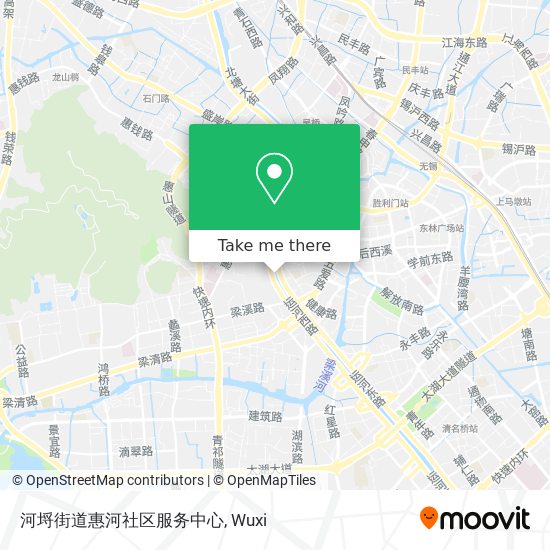 河埒街道惠河社区服务中心 map