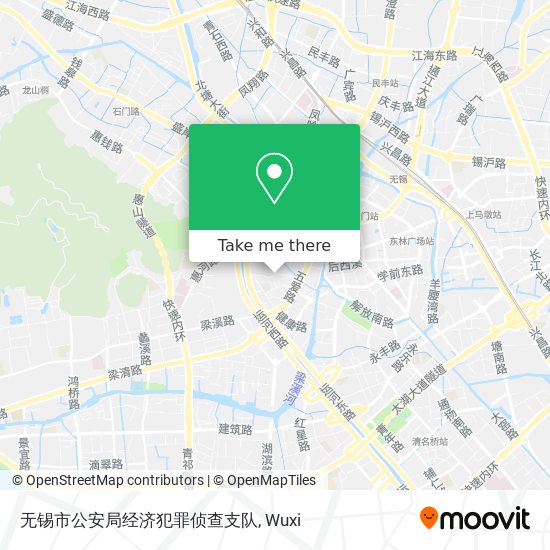 无锡市公安局经济犯罪侦查支队 map