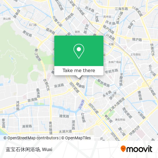 蓝宝石休闲浴场 map