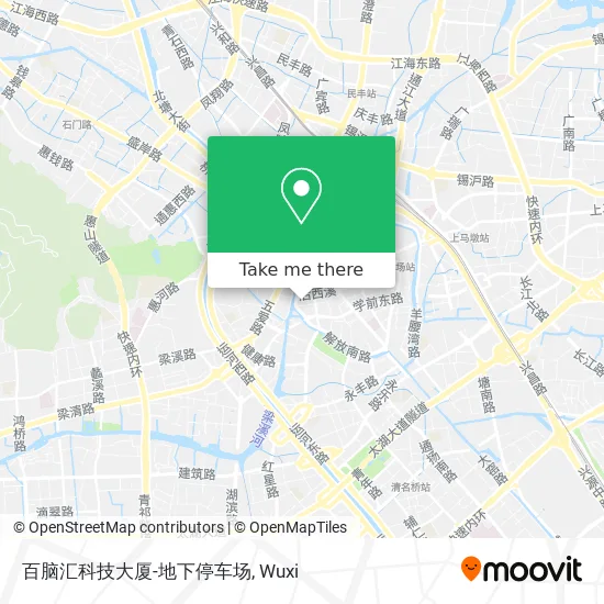 百脑汇科技大厦-地下停车场 map