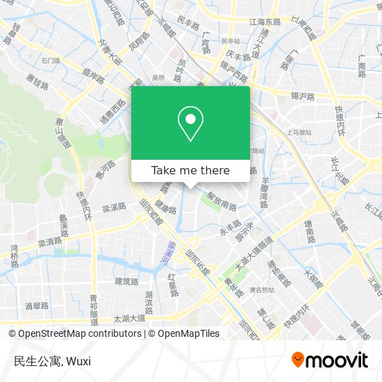 民生公寓 map