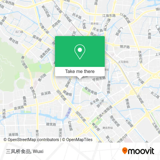 三凤桥食品 map