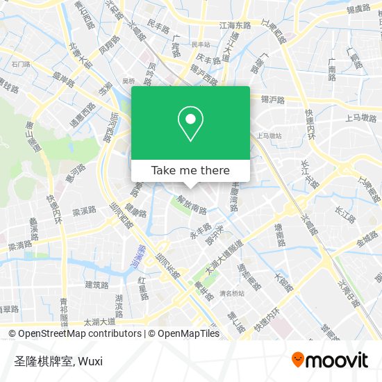 圣隆棋牌室 map