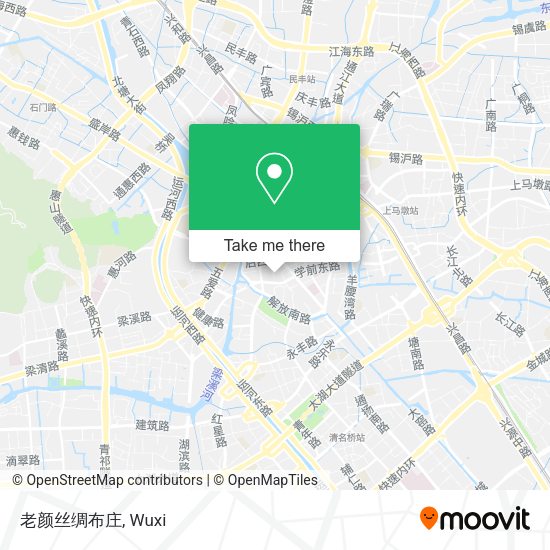 老颜丝绸布庄 map