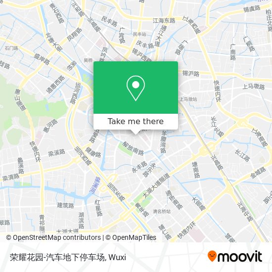 荣耀花园-汽车地下停车场 map