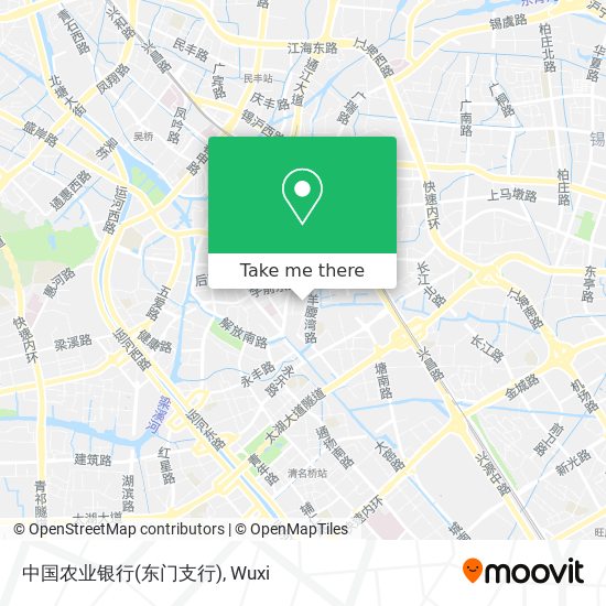 中国农业银行(东门支行) map