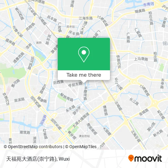 天福苑大酒店(崇宁路) map