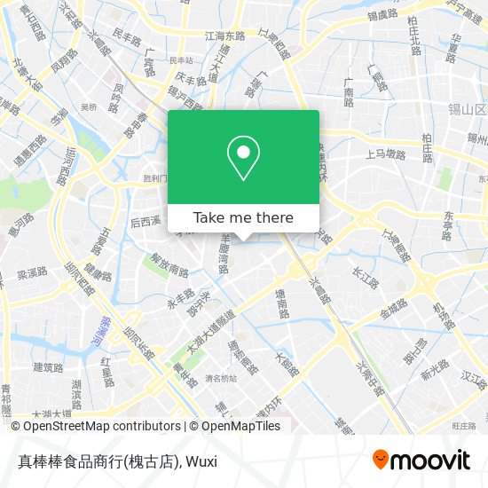 真棒棒食品商行(槐古店) map