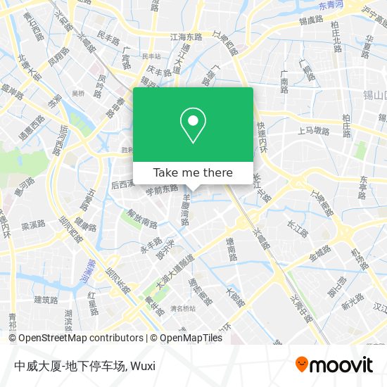 中威大厦-地下停车场 map