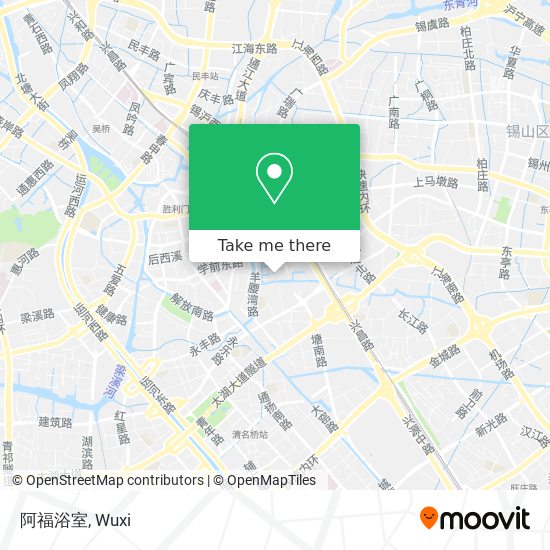 阿福浴室 map