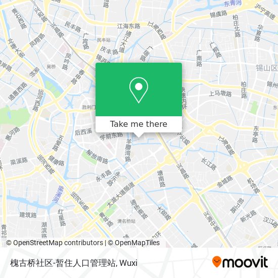 槐古桥社区-暂住人口管理站 map