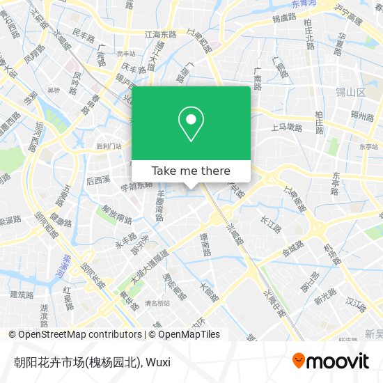 朝阳花卉市场(槐杨园北) map