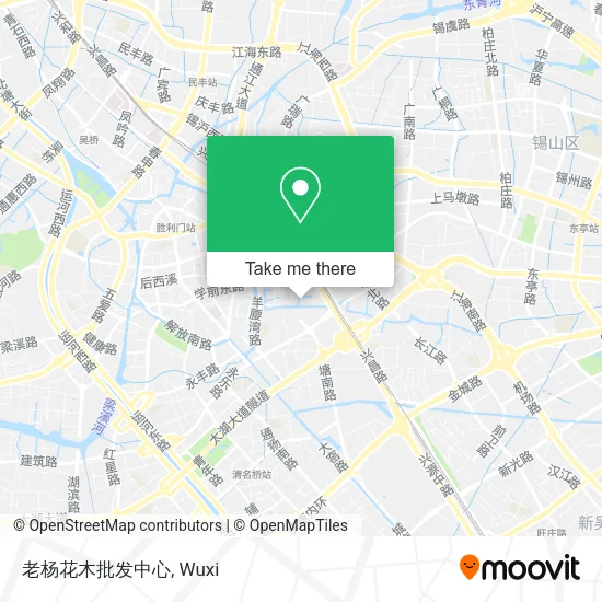 老杨花木批发中心 map