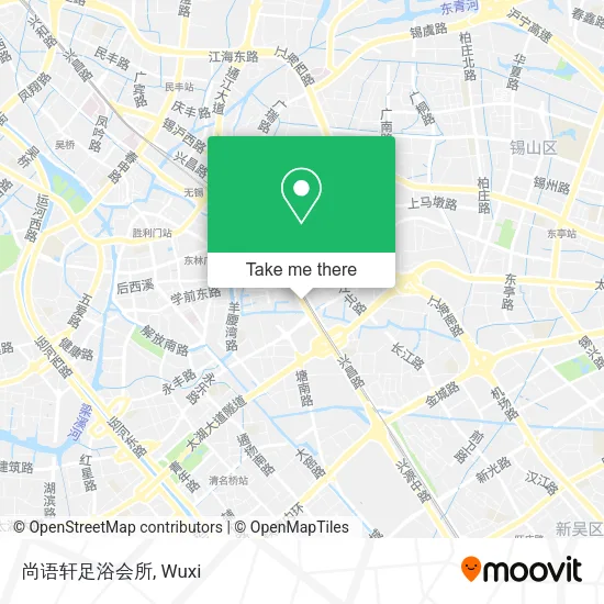 尚语轩足浴会所 map