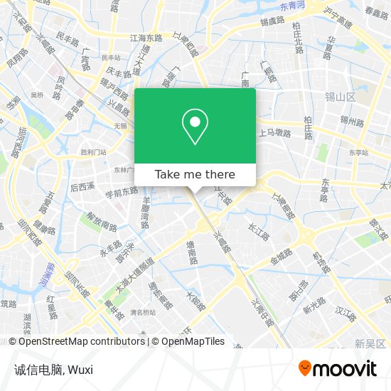 诚信电脑 map