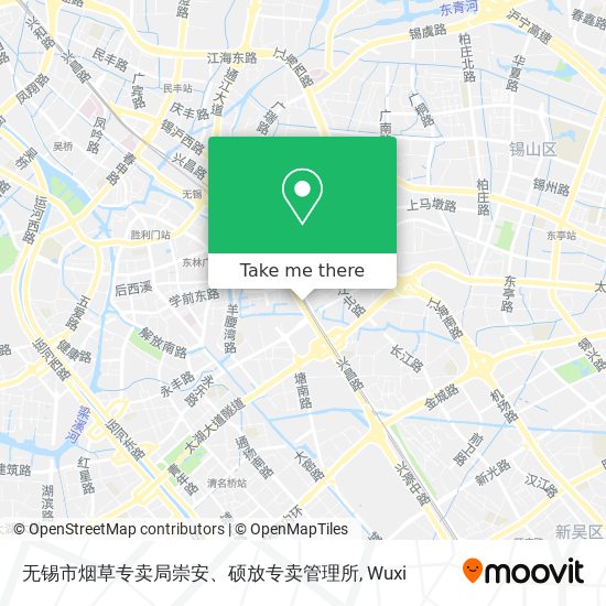 无锡市烟草专卖局崇安、硕放专卖管理所 map