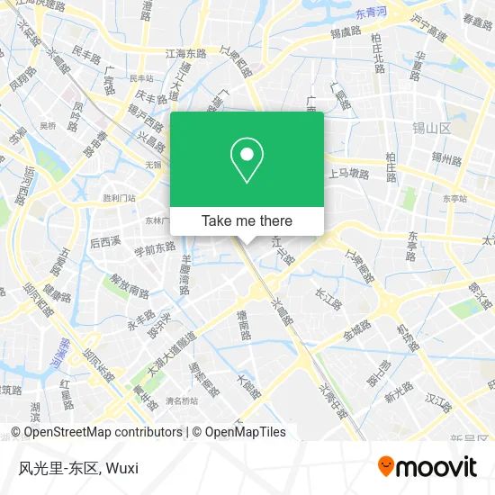 风光里-东区 map
