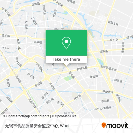 无锡市食品质量安全监控中心 map
