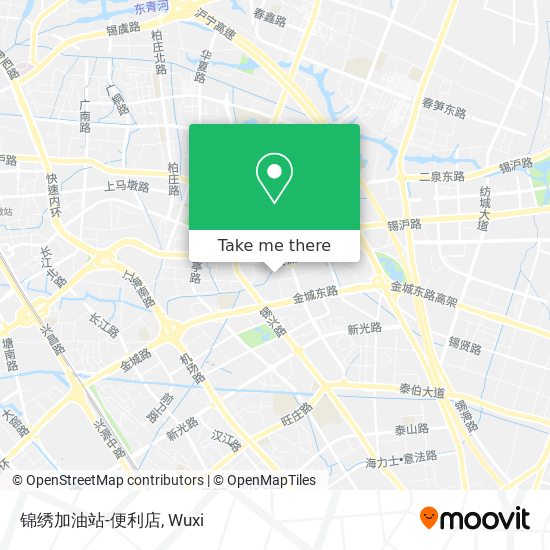 锦绣加油站-便利店 map