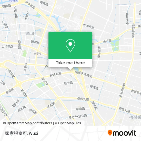 家家福食府 map