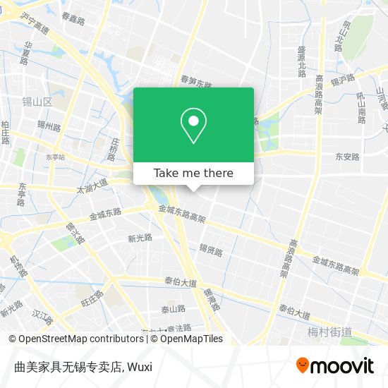 曲美家具无锡专卖店 map