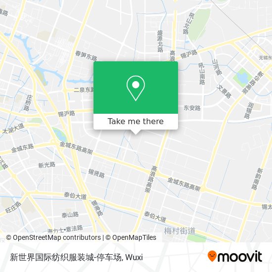 新世界国际纺织服装城-停车场 map