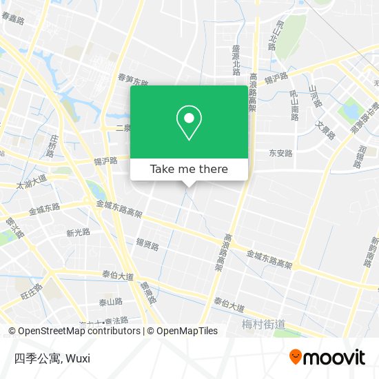 四季公寓 map