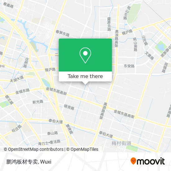 鹏鸿板材专卖 map