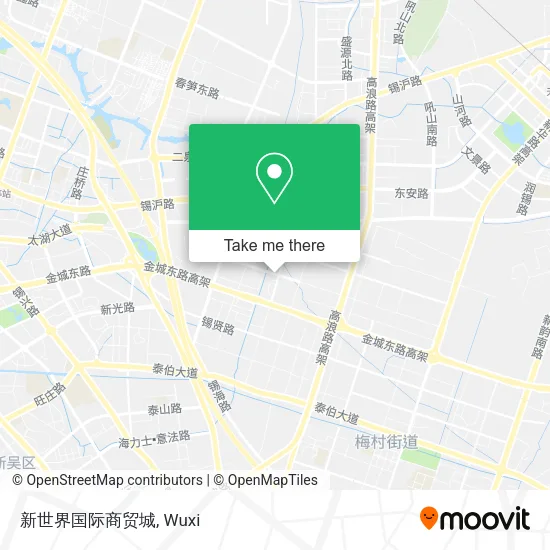 新世界国际商贸城 map