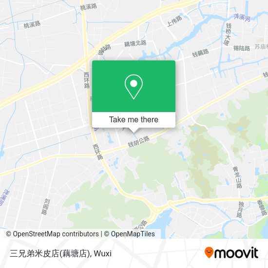 三兄弟米皮店(藕塘店) map