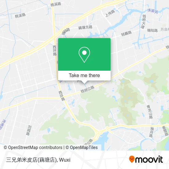 三兄弟米皮店(藕塘店) map