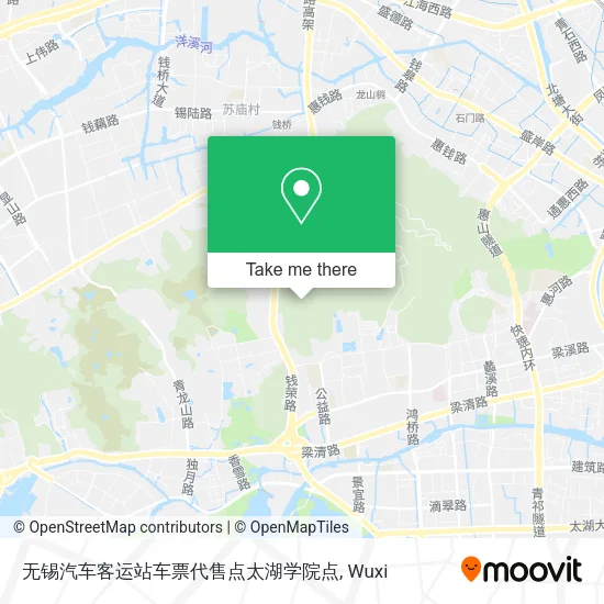 无锡汽车客运站车票代售点太湖学院点 map