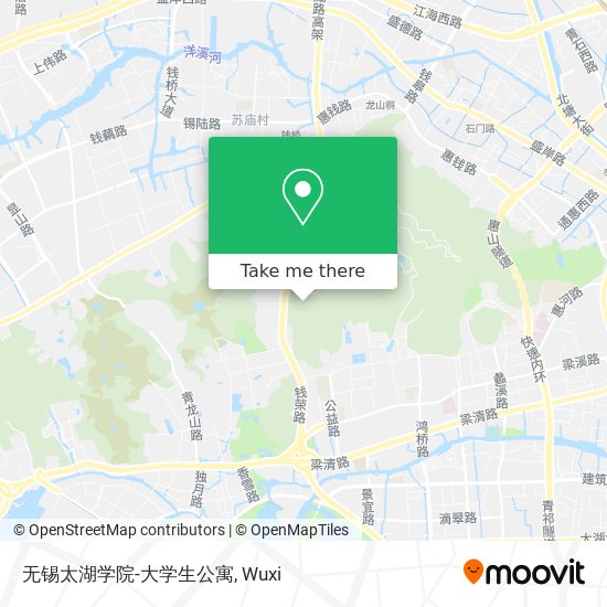 无锡太湖学院-大学生公寓 map