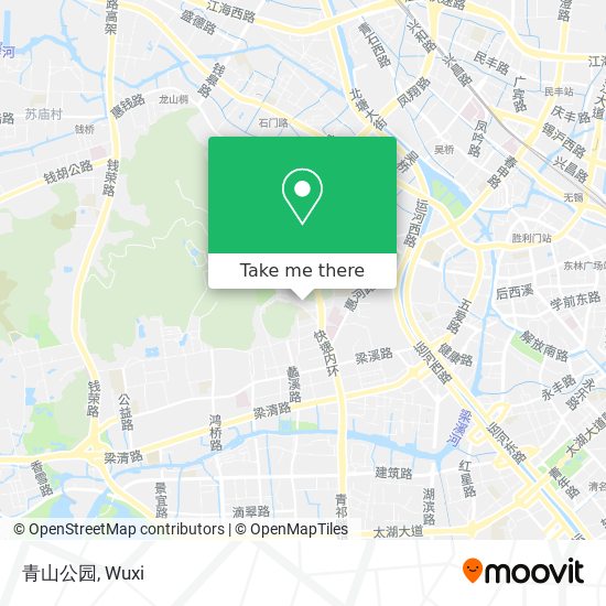 青山公园 map
