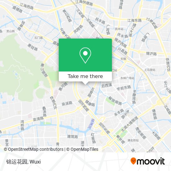 锦运花园 map