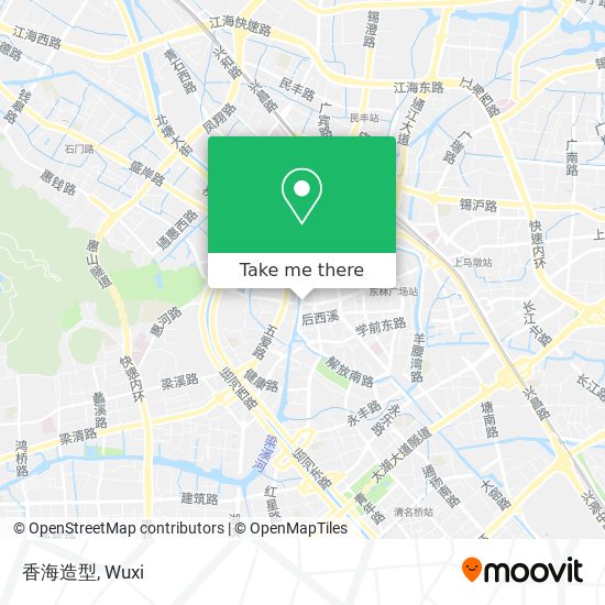 香海造型 map