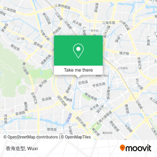 香海造型 map