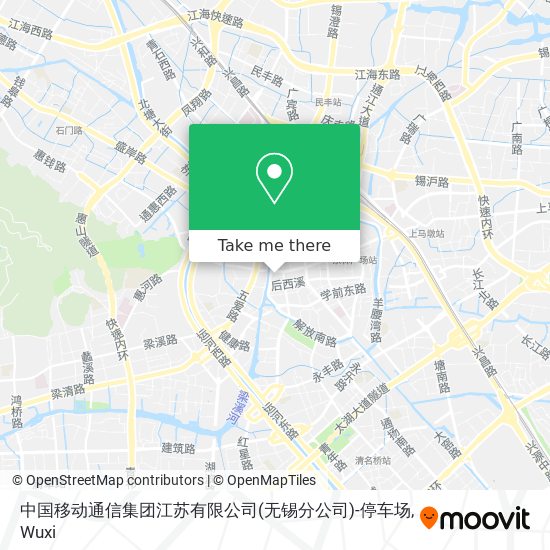 中国移动通信集团江苏有限公司(无锡分公司)-停车场 map