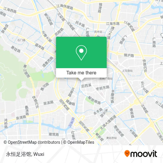 永恒足浴馆 map