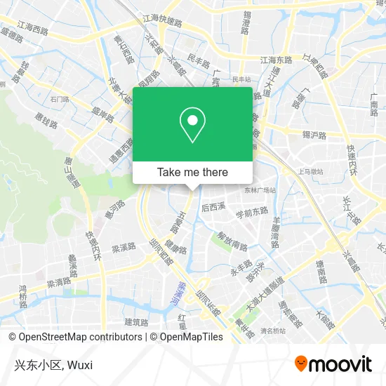 兴东小区 map