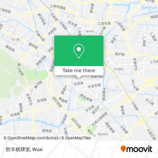 胜丰棋牌室 map