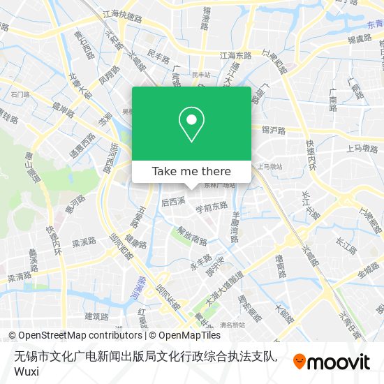 无锡市文化广电新闻出版局文化行政综合执法支队 map