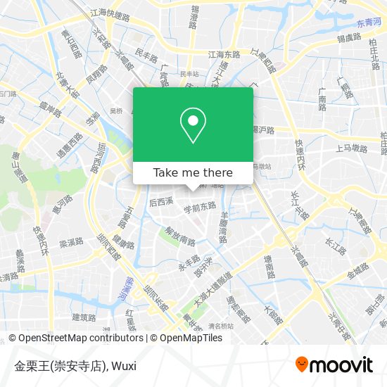 金栗王(崇安寺店) map
