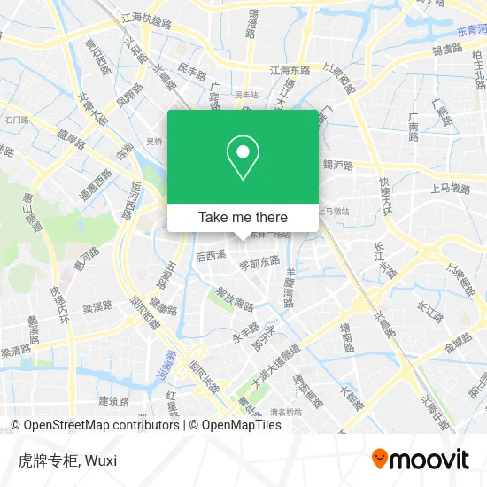 虎牌专柜 map